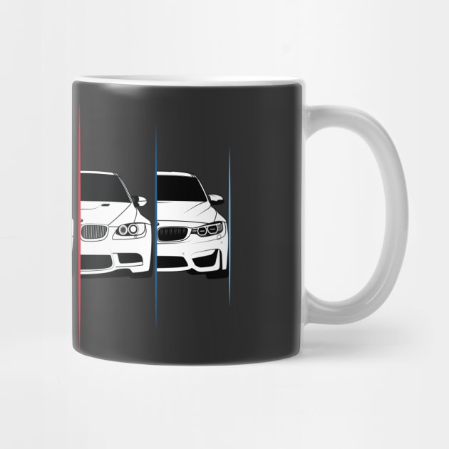 3 Series Generations by AutomotiveArt